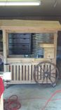 Mobile Bar/ Buffet Table 4 small