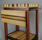 End Grain Chopping Block Cart 1 small