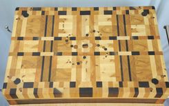 End Grain Chopping Block Cart 2 small