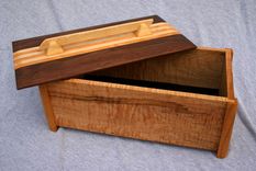 Curly Maple Storage Box 2 small