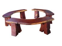3 Peice Brazilian Hardwood Bench Set 3 small