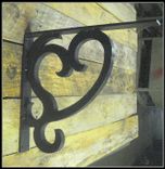 Laser Cut Heart Corbell And Shelf Brackets 2 small
