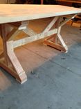 (27x77) Farmhouse Table For Breakfast Nook 2 small