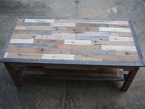 Reclaimed Pallet Wood Coffee Table 5 small