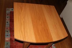 Red Oak Kitchen Table 2 small