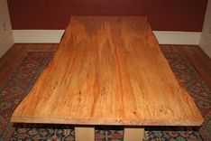 Ambrosia Maple Dining Table, Live Edge 4 small