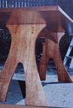 White Oak Dining Table 4 small