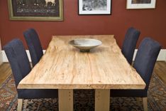 Ambrosia Maple Dining Table, Live Edge 3 small