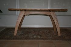 Swamp White Oak Table With Live Edges 2 small