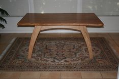 Swamp White Oak Table With Live Edges 3 small