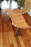 Contemporary Slab Dining Table, Big Leaf Maple, Live Edge 3 small