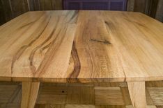 Red Oak Dining Table 2 small