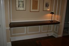Walnut Diningroom Shelf 1 small
