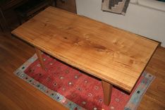 Dining Table Of Distressed White Oak, Live Edge 2 small