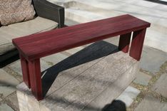 Purpleheart Bench 1 small
