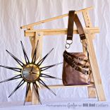 Leather Purse, Strappy Purse 2 small