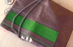 Purse, Soft Leather Clutch 4 small