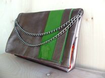 Purse, Soft Leather Clutch 2 small