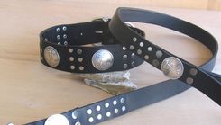 Custom Dog Collar:  Manly 2 small