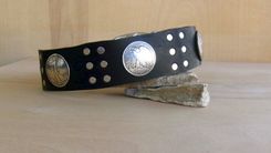 Custom Dog Collar:  Manly 3 small