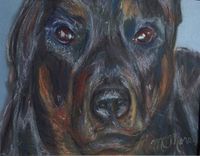 Pastel Pet Portrait From Photo - Custom 6 small