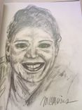 Portrait Drawing In Pencil - Custom 3 small