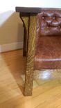 Oak And Leather Club Chair 4 small