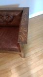 Oak And Leather Club Chair 5 small