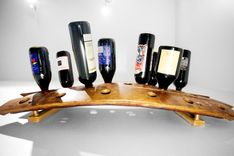 Reclaimed Barrel-Stave Wine Rack 2 small