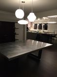 Modern Zinc Dining Table 2 small