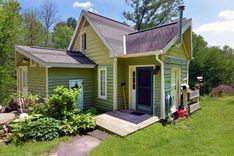 Small Mini Tiny Cabin Cottage House - Small Living 1 small