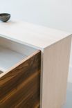 Stoage Cabinet - Bleached Oak And Walnut 4 small