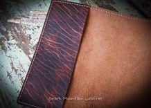 Custom Bison Leather Bible Cover For Book 10 X10 X 2 Inches Or Smaller 5 small