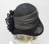 Couture Vintage Style Cloche Women's Hat 2 small