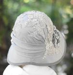 1920s Vintage Edwardian Downton Abbey Formal Sun Summer Hat 3 small