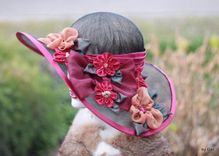 Wide Brim Formal Hat For Summer Kentucky Derby Races 5 small