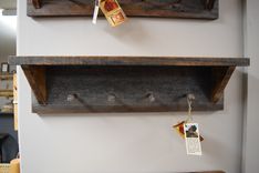 Barn Wood Coat Rack 2 small
