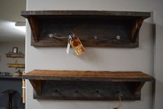 Barn Wood Coat Rack 3 small