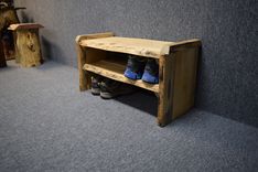 Live Edge Shoe Rack 1 small