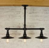 Edison 3 Light Shaded Chandelier 4 small