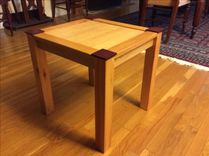 Repurposed Wooden End Table 4 small
