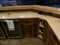 Custom Made Reclaimed Barn Board Bar 6 small