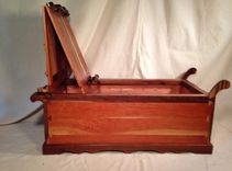 Cedar-Lined  Chest Made With  Walnut And  Cherry. 2 small
