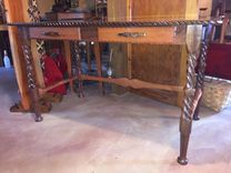 Walnut And Cherry Personal Desk 1 small