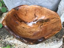 Natural Oak Burl Bowl. 1 small