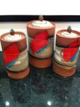 kitchen cannister sets 2 small