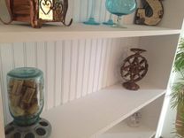 Beaded Board Bookcase 3 small