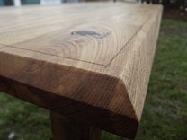 Ash Hardwood Mortise And Tenon Writing Desk 4 small