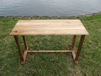 Ash Hardwood Mortise And Tenon Writing Desk 1 small