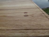 Ash Hardwood Mortise And Tenon Writing Desk 5 small